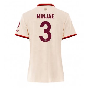 Bayern Munich Kim Min-jae #3 Dámské Alternativní Dres 2024-25 Krátký Rukáv